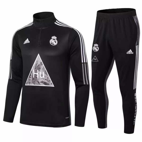 Chandal Real Madrid 2020 2021 Negro Gris